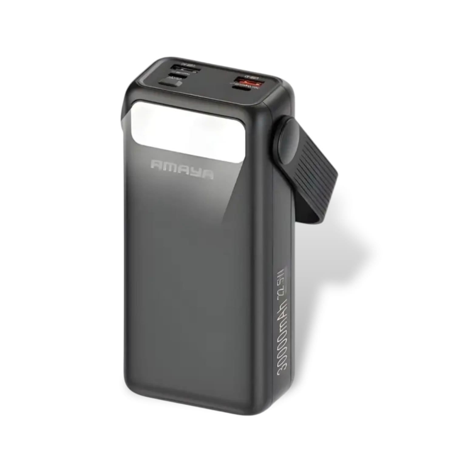 AMAYA APB-30 22.5Watt 30000mAh Super Fast Power Bank - Black - Image 2