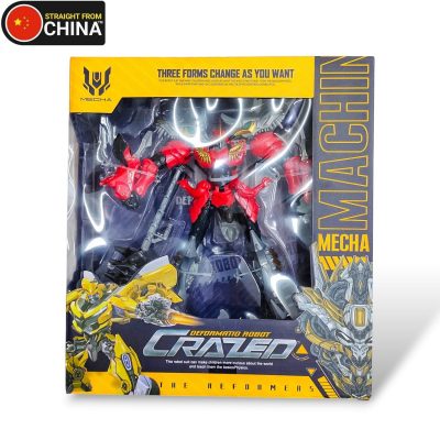 Crazed Mecha Deformation Transformers Autobot Action Figure - 18cm x 7.5cm x 16cm