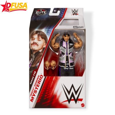 WWE Dominik Mysterio Elite Series 119 Action Figure with Accessories – 6 inch (Mattel Brand)