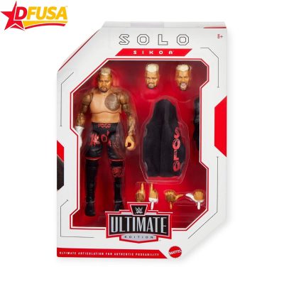 WWE Ultimate Edition Solo Sikoa Series 24 Action Figure with Accessories – 6 inch (Mattel Brand)
