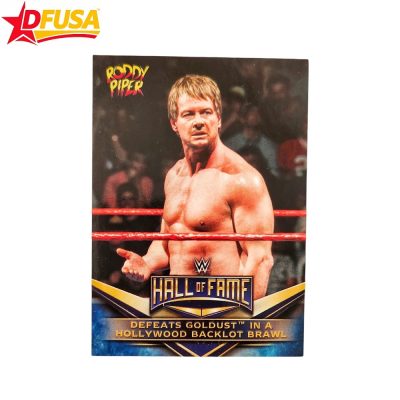 Topps WWE 2018 Then Now Forever Tribute Rowdy Roddy Piper #37 Wrestler Trading Card with Case