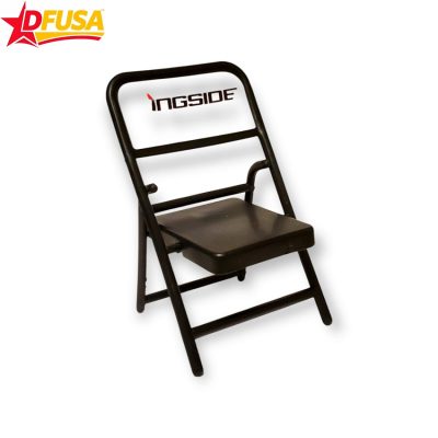Folding Chair for Wrestling Action Figures - RC Exclusive WWE/AEW Accessories (Black)