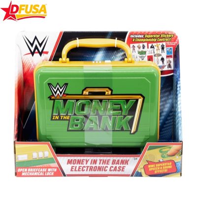 WWE Money in the Bank (MITB) Collectors Case for Carry and Display Figures & Accessories (eKids Brand)