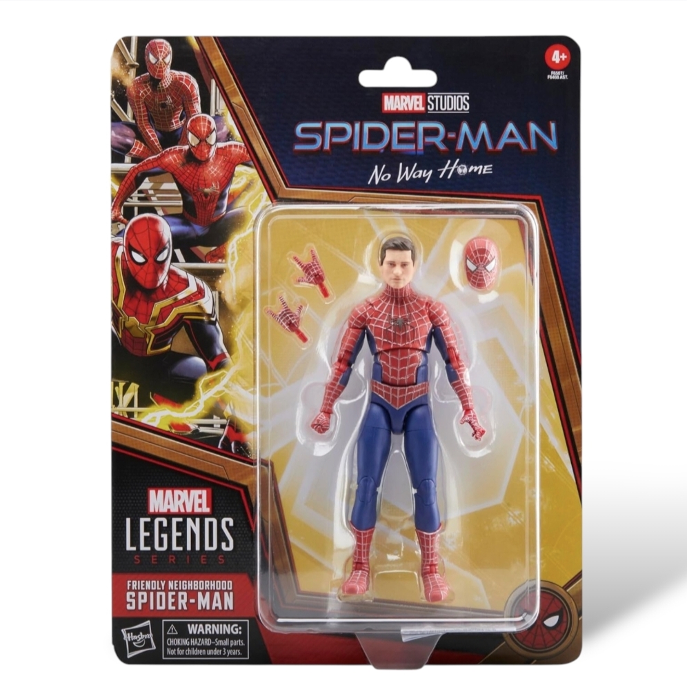 Marvel Legends Series - Spider Man: No Way Home Tobey McGuire Spider-Man Collectible 6 Inch Action Figure (Hasbro) - Image 2