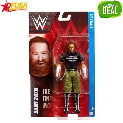 WWE Sami Zayn Basic Series Action Figure – 6 inch (Mattel Brand)