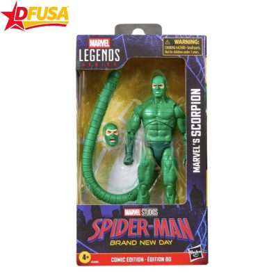 Marvel Legends Series Scorpion 6 Inch Action Figure with Accessories from Spider Man BND - (Hasbro)