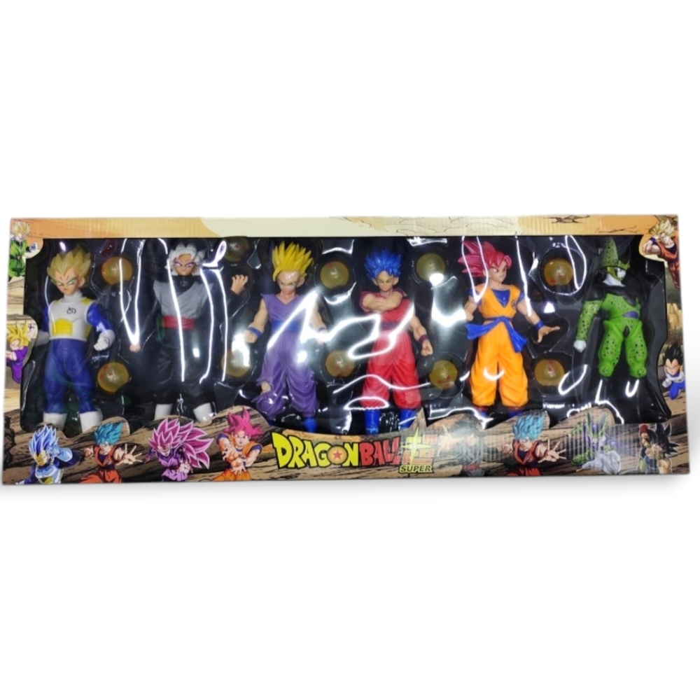 Dragon Ball Z Goku Action Figure Family Set for Kids - Set A (Pack of 6 - 6 Inch) - Image 2