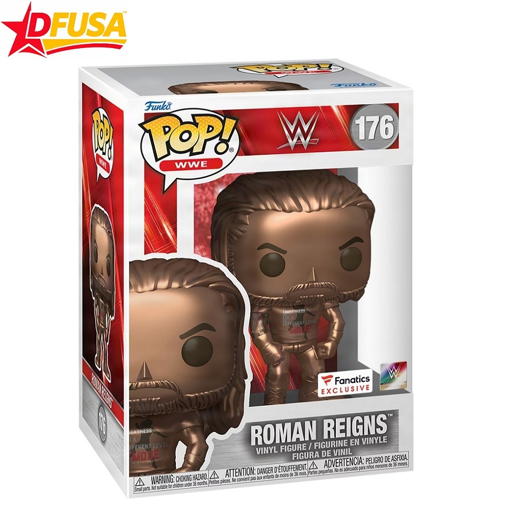 Funko WWE Roman Reigns #176 Fanatics Exclusive Vinyl Pop Figure