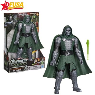 Marvel Studios Avengers Doomsday Doctor Doom Power Glow Action Figure 10 Inch with Accessory – (Hasbro)