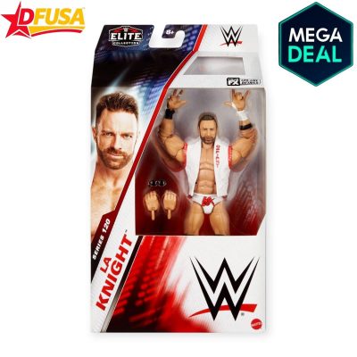 LA Knight WWE Elite Series 120 Action Figure with Accessories – 6 inch (Mattel Brand)