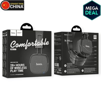 Hoco W56 Earl Wireless BT Headphones - Black