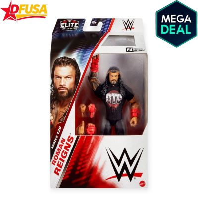 Roman Reigns WWE Elite Series 120 Action Figure with Accessories – 6 inch (Mattel Brand)