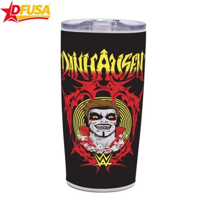 WinCraft USA WWE Danhausen MVP Tumbler - 20 OZ / 591 ml (Black)
