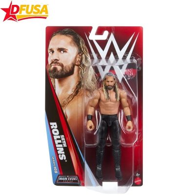WWE Seth Rollins Basic Series 168 Main Event Action Figure – 6 inch (Mattel Brand)